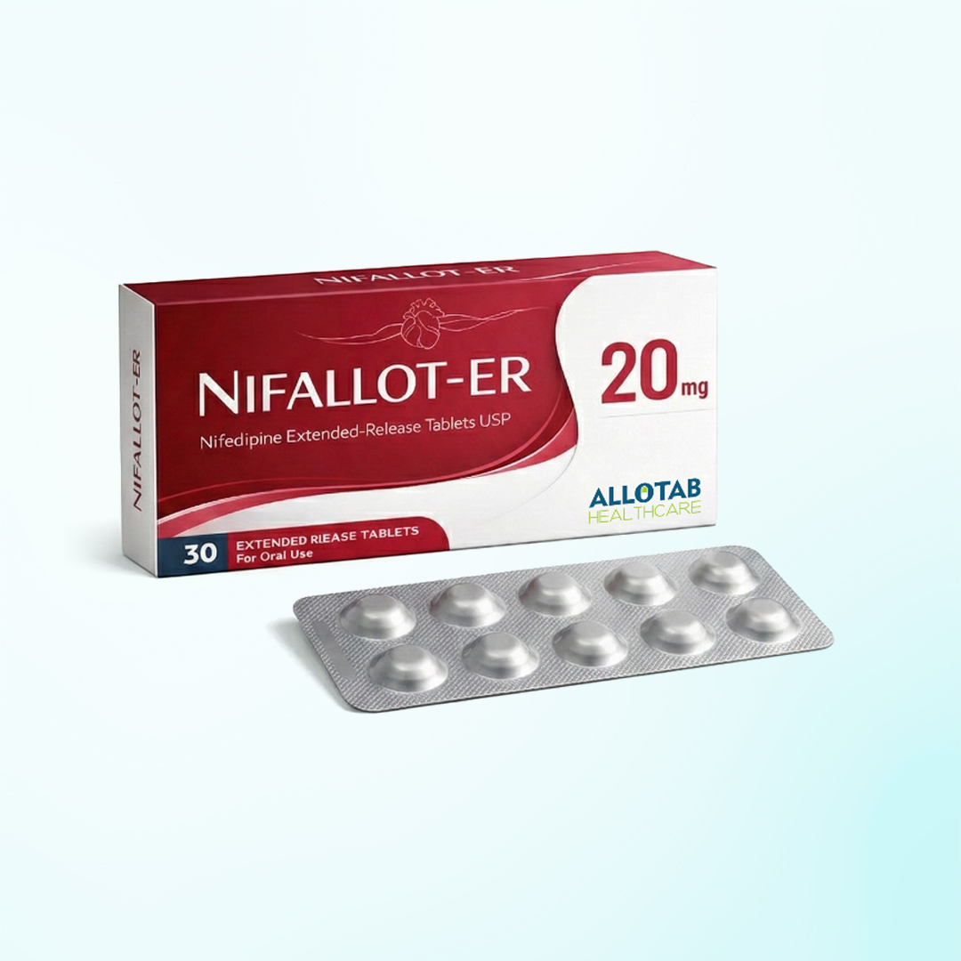Nifedipine Extended Release USP 20 mg