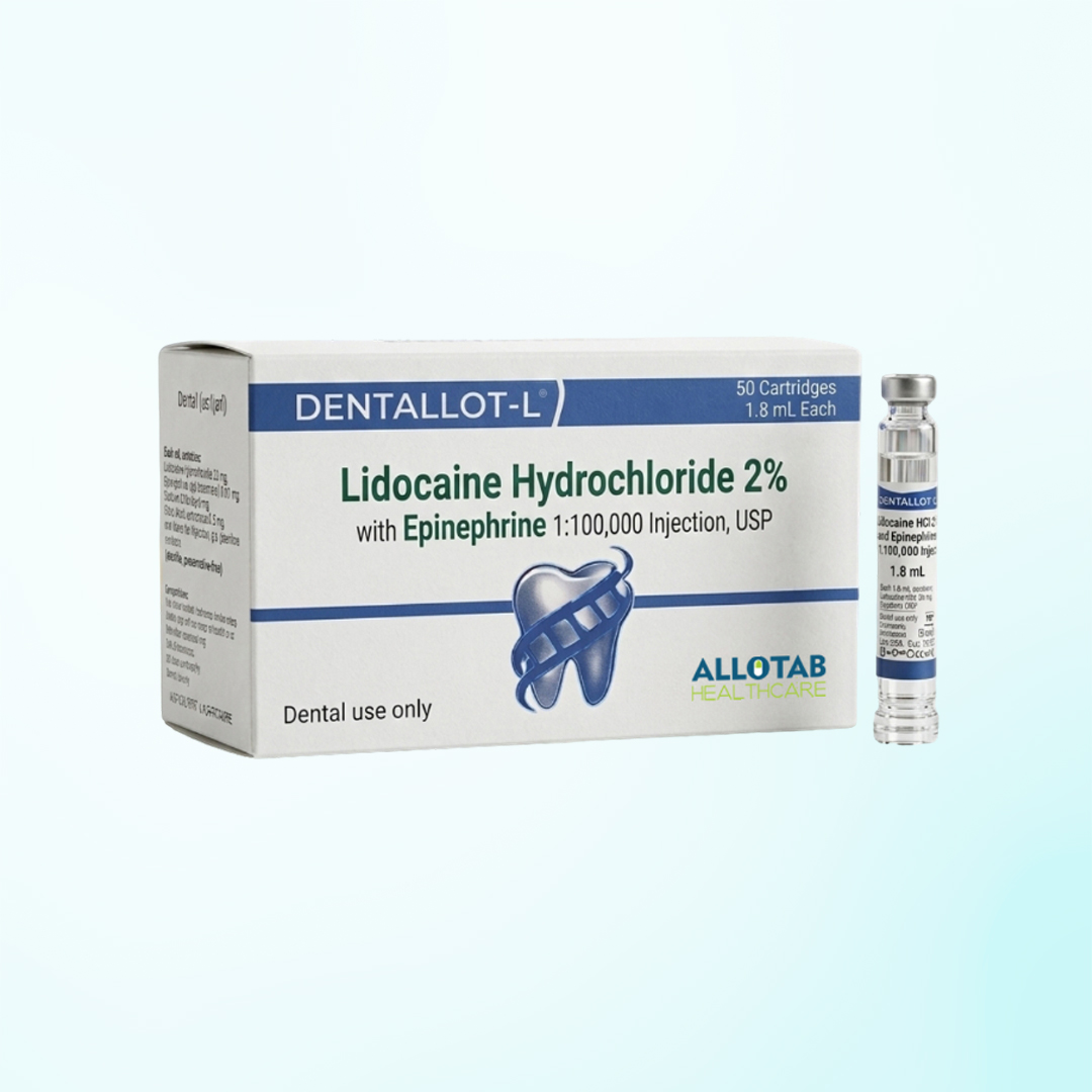Dental Cartridges Lidocaine Hydrochloride