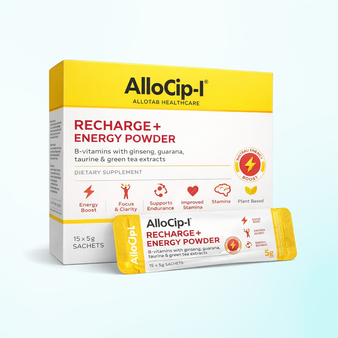 Allo-Boost Recharge+ Energy Powder