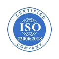 ISO 22000-2018 Certificate